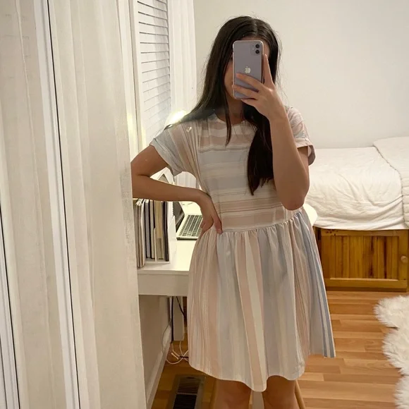 Mini Fit & Flare Dress - Picture 2 of 5